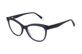 Thelma dark blue eyeglasses